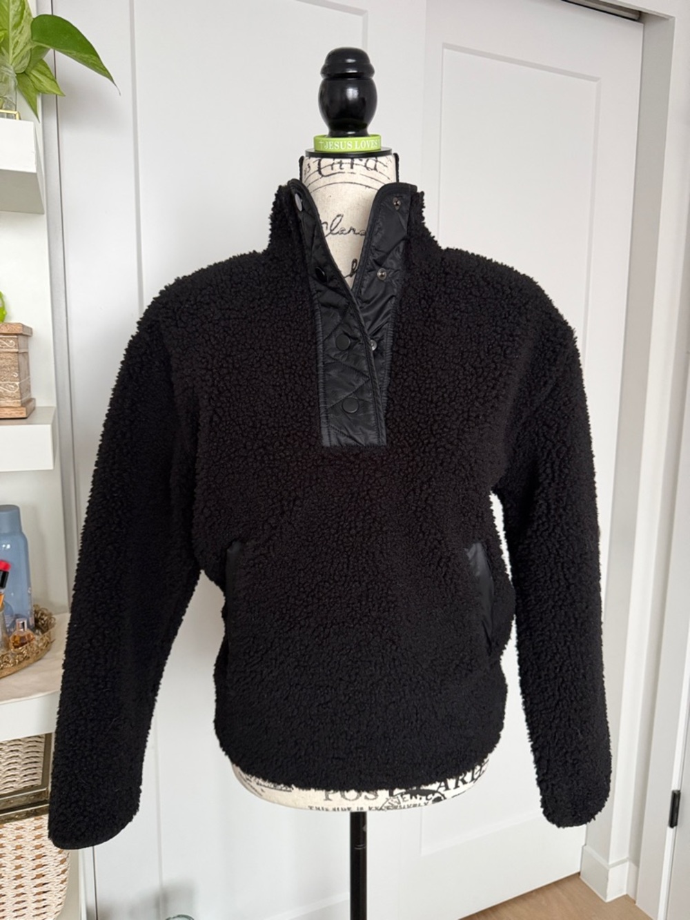 Athleta Sherpa Pullover Fleece